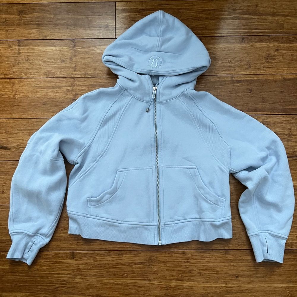 Lululemon oversized full zip scuba
